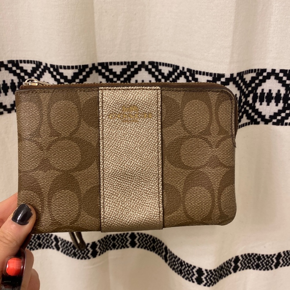 Coach wristlet